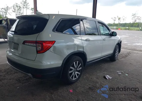 2019 Honda Pilot Ex from USA, damaged, VIN 5FNYF5H38KB008087
